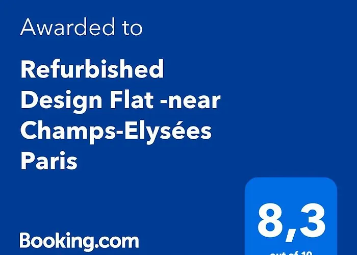 Refurbished Design Flat -near Champs-elysees 파리